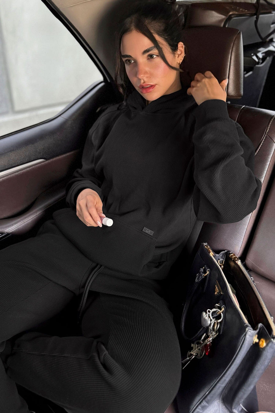 Elevate Waffle Tech Hoodie
