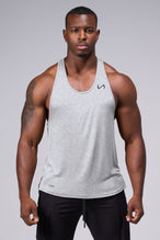 Front View Of Tactic Performance Bamboo Tank in Athletic Heather Color
