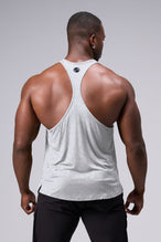 Back View Of Tactic Performance Bamboo Tank in Athletic Heather Color