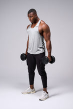 Front View Of Tactic Performance Bamboo Tank in Athletic Heather Color
