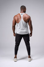 Back View Of Tactic Performance Bamboo Tank in Athletic Heather Color