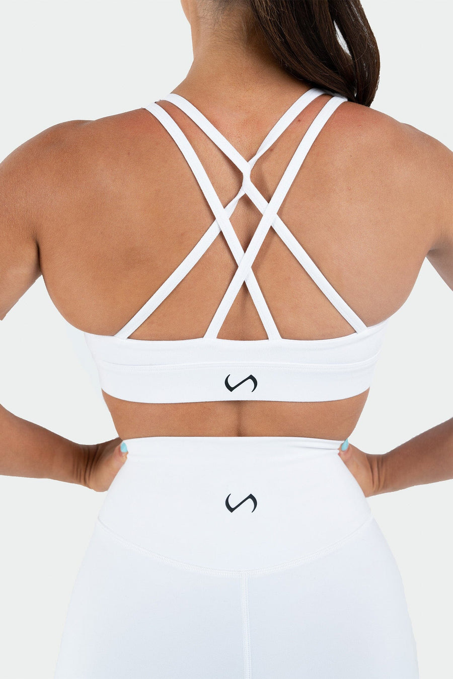 TLF Genesis High Support Sports Bra White 2