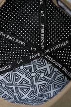Falcon Aero Core Performance Gym Hat with laser ventilation, water-repellent fabric and structured snapback fit by TLF Apparel – detail view 