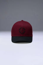 Fig/Black Classic Further Circle Hat showing mid profile side silhouette and structured cotton twill fabric by TLF Apparel – front view 