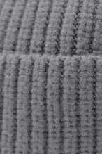Gray Unisex Cuffed Knit Beanie with a fold over cuff, TLF clip label and uses a premium viscose knit fabric blend for premium comfort by TLF Apparel 