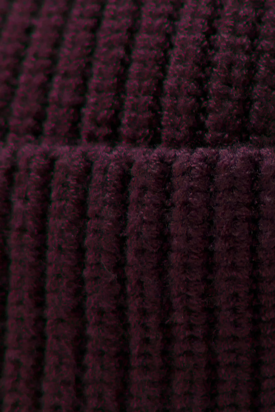 Wine Unisex Cuffed Knit Beanie with a fold over cuff, TLF clip label and uses a premium viscose knit fabric blend for premium comfort by TLF Apparel