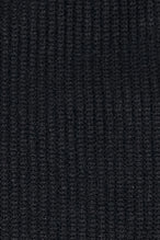 Black Unisex Knit Skully Beanie features a TLF clip label and uses a premium viscose knit fabric blend for premium comfort by TLF Apparel – fabric view 