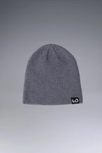 Gray Unisex Knit Skully Beanie features a TLF clip label and uses a premium viscose knit fabric blend for premium comfort by TLF Apparel – front view 