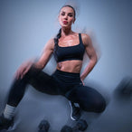 Cosmic Seamless Open Back Sports Bra