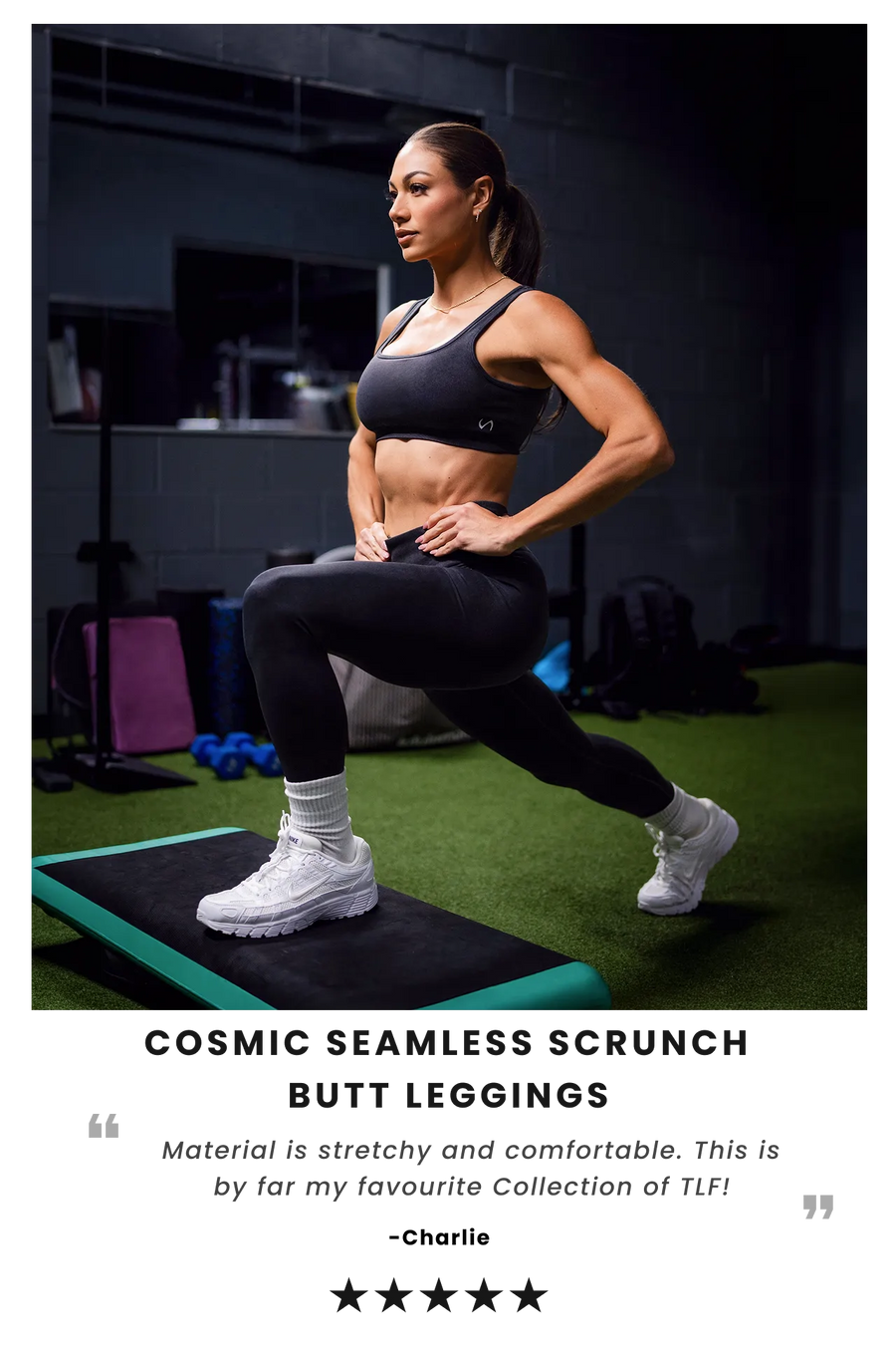 Legging galbant sans couture fessier cosmique