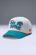 Front View Of TLF x NR Snapback Miami Life Hat