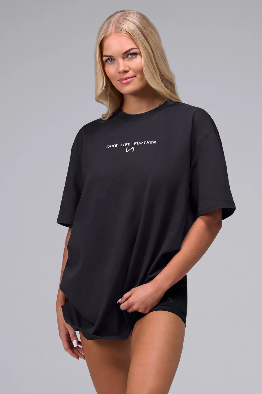 Unisex Take Life Further Oversized Tee