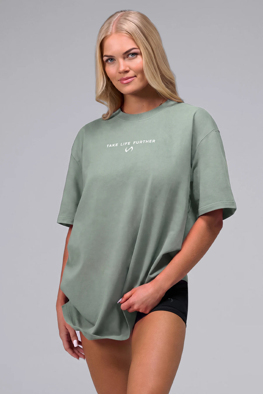 Unisex Take Life Further Oversized Tee