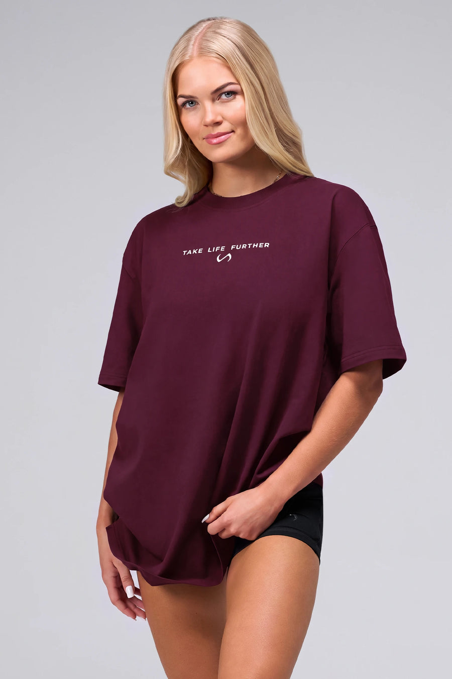 Unisex Take Life Further Oversized Tee