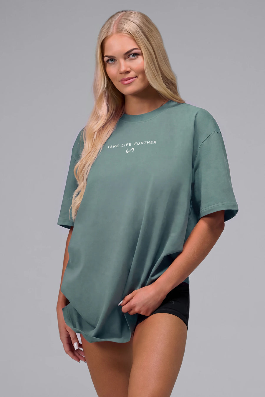 Unisex Take Life Further Oversized Tee