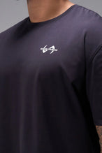 Black Ronnie Coleman “Yeah Buddy” Tee showing Ronnie Coleman x TLF chest logo and ultra-soft Cotton Luxe DNA™ fabric by TLF Apparel – front detail view