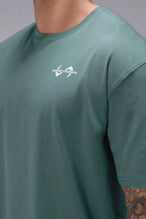 Dark Forest Ronnie Coleman “Yeah Buddy” Tee showing Ronnie Coleman x TLF chest logo and ultra-soft Cotton Luxe DNA™ fabric by TLF Apparel – front detail view