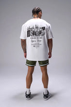 Black Ronnie Coleman “Yeah Buddy” Tee oversized bodybuilding graphic shirt featuring iconic Ronnie Coleman legacy artwork by TLF Apparel – back view