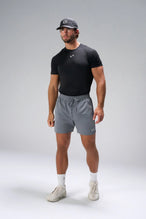 Black Pluma Sun Tee with raglan sleeves and UPF 30 protection for all-day wear by TLF Apparel – front view