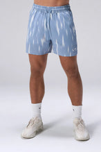 Print Hybrid Element 5 Inch Shorts with zipper pockets and lightweight fabric for training by TLF Apparel – front view
