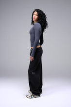 Women’s armada essential seamless long sleeve top with contouring fit for gym and lifestyle by TLF Apparel – side view