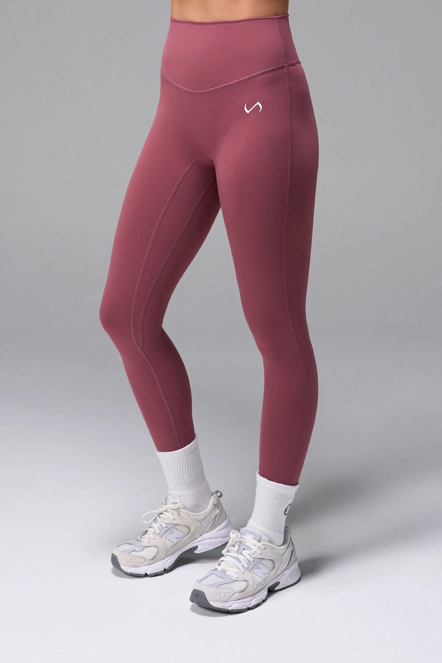 Nocturne Tempo High Waisted Workout Leggings with snatched waist design and butt lifting sculpting fit for gym workouts and all-day wear by TLF Apparel – front view
