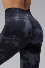 Back View of Meteorite TLF Cosmic Seamless Scrunch Butt Leggings, featuring a scrunch butt to shape and contour your glutes 