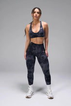Front View of Meteorite TLF Cosmic Seamless Scrunch Butt Leggings, featuring a scrunch butt to shape and contour your glutes 