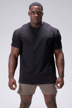 Taupe Reps Mesh 5 Inch Fitted Shorts with fitted athletic silhouette, zip pockets, and lightweight mesh fabric for training by TLF Apparel – front view