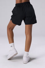 Black Reps Mesh 5 Inch Shorts showing fitted athletic silhouette and breathable mesh performance fabric by TLF Apparel – back view