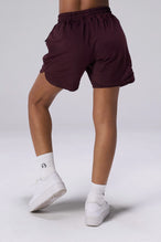 Maroon Reps Mesh 5 Inch Shorts showing fitted athletic silhouette and breathable mesh performance fabric by TLF Apparel – back view