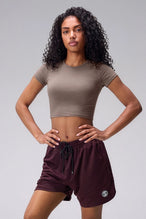 Maroon Reps Mesh 5 Inch Shorts with athletic silhouette, zip pockets, and lightweight mesh fabric for training by TLF Apparel – front view