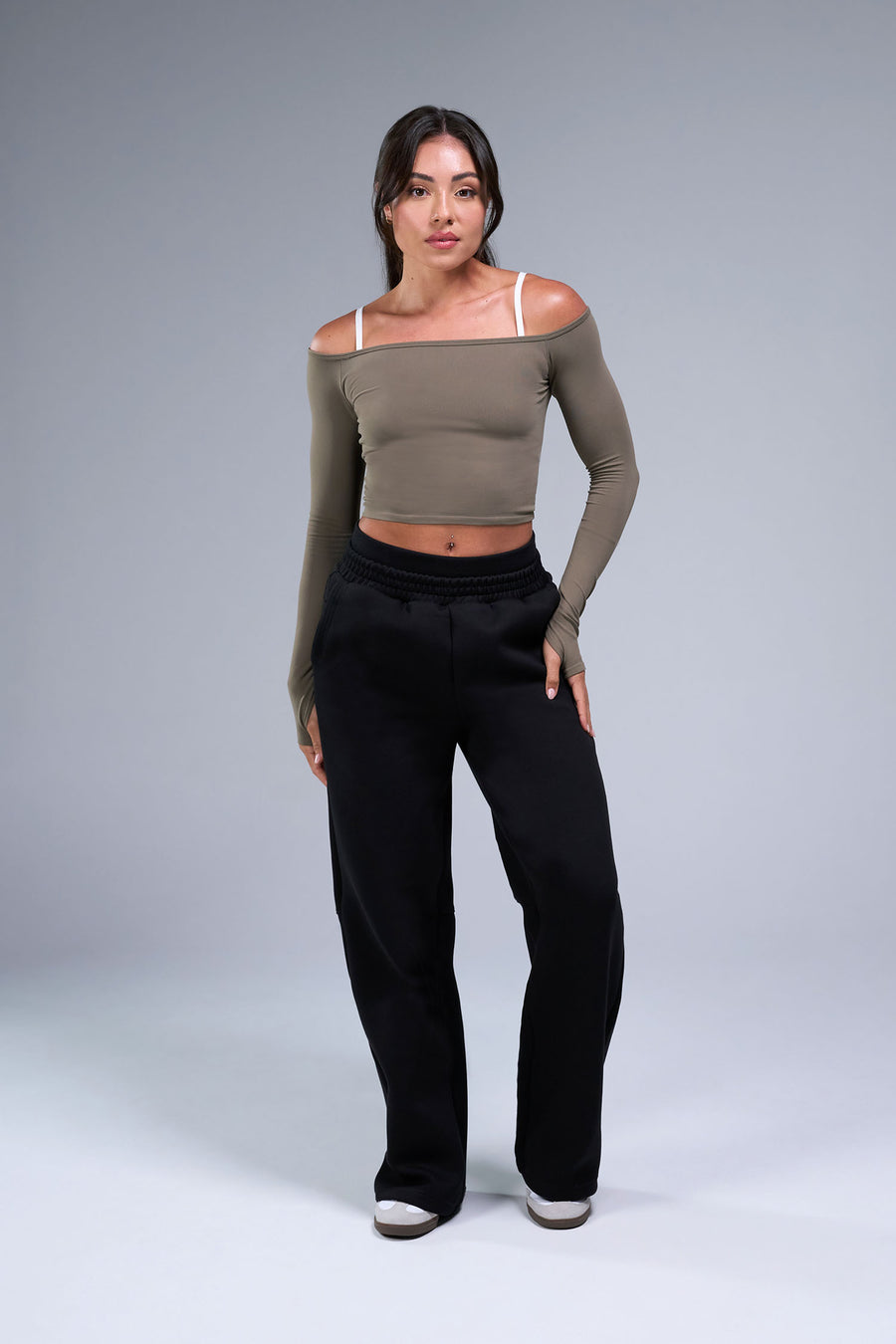 Essential Seamless Off The Shoulder Top