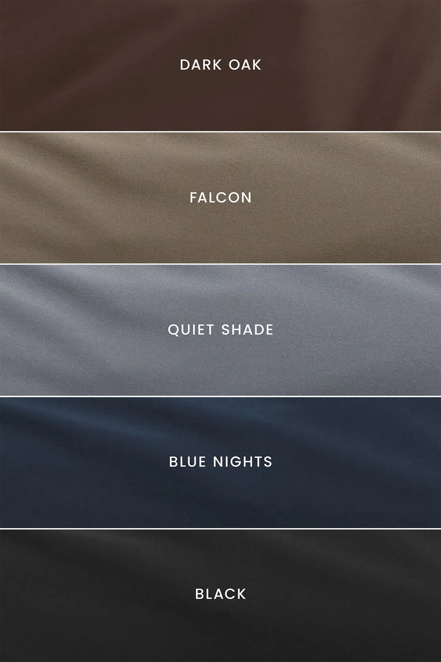 Color Swatches of TLF Element Athletic Joggers 2.0, featuring side zipper pockets and side leg cargo pockets and reflective details 
