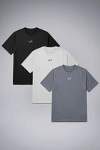 Custom 3 Pack - Men’s Micro Mesh Tee with a physique-enhancing fit, designed for gym training, HIIT workouts and running by TLF Apparel 