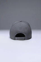 Gray Flex Grid Varsity Rope Hat with adjustable snapback closure and structured athletic fit by TLF Apparel – back view 