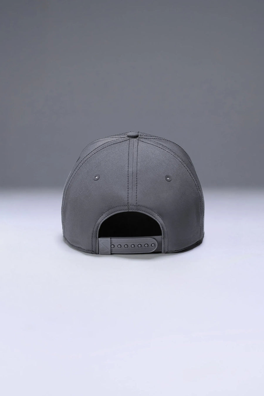 Gray Flex Grid Varsity Rope Hat with adjustable snapback closure and structured athletic fit by TLF Apparel – back view 