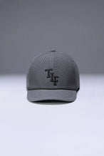Gray Flex Grid Varsity Rope Hat with moisture-wicking interior sweatband and durable athletic build by TLF Apparel – interior detail view 