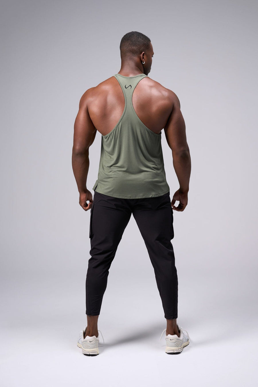 Back View of Sage Elevate Bamboo Stringer Tank