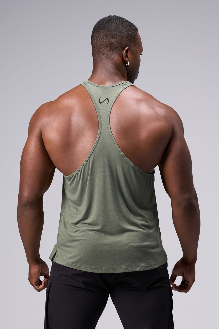 Back View of Sage Elevate Bamboo Stringer Tank