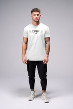 Front View Of Further Script Swole Tee – Mens Short Sleeves– White - 6