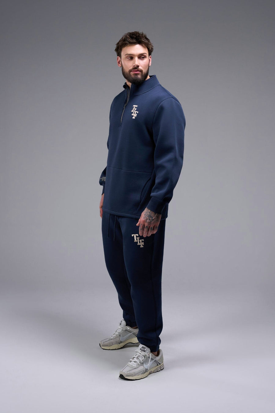 Front View of Blue Nights GTS Scuba Tech Joggers