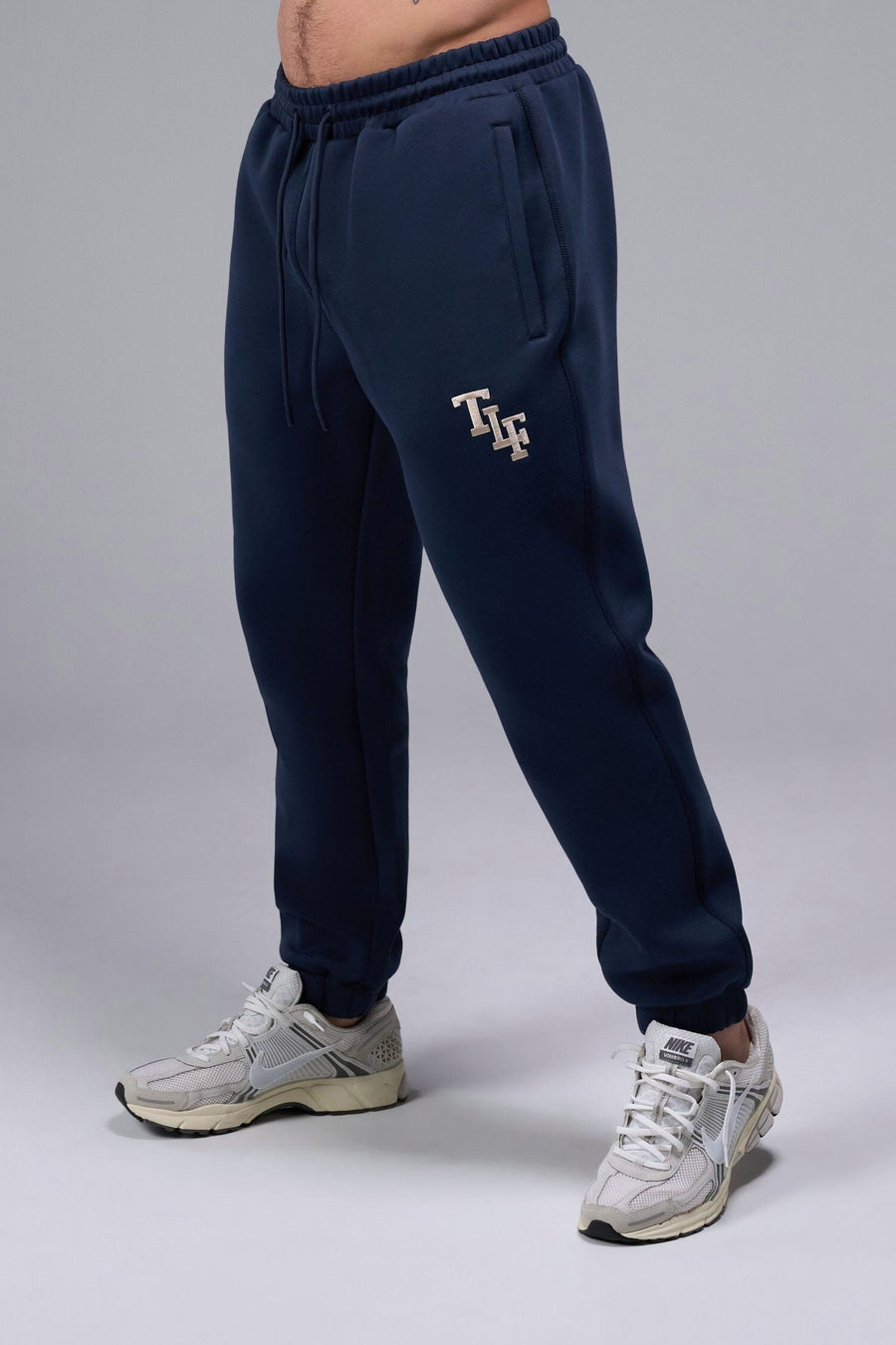 Front View of Blue Nights GTS Scuba Tech Joggers