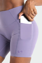 Front View of Ridge Hyper Power Side Pockets Gym Shorts