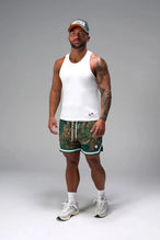 Front View of White Icon Ribbed Straight Hem Tank featuring our physique enhancing design, straight hem and relaxed fit