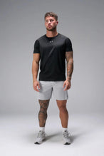 Front View of Black the TLF Infi Cool Lightweight Cooling Shirt engineered with cooling fabric technology, raglan sleeves and laser cut perforations. 