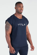 Front View of Deep Navy Jacked AF Sweatshirt