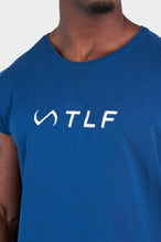 Front View of Deep Sapphire Jacked AF Sweatshirt