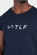 Front View of Deep Navy Jacked AF Sweatshirt