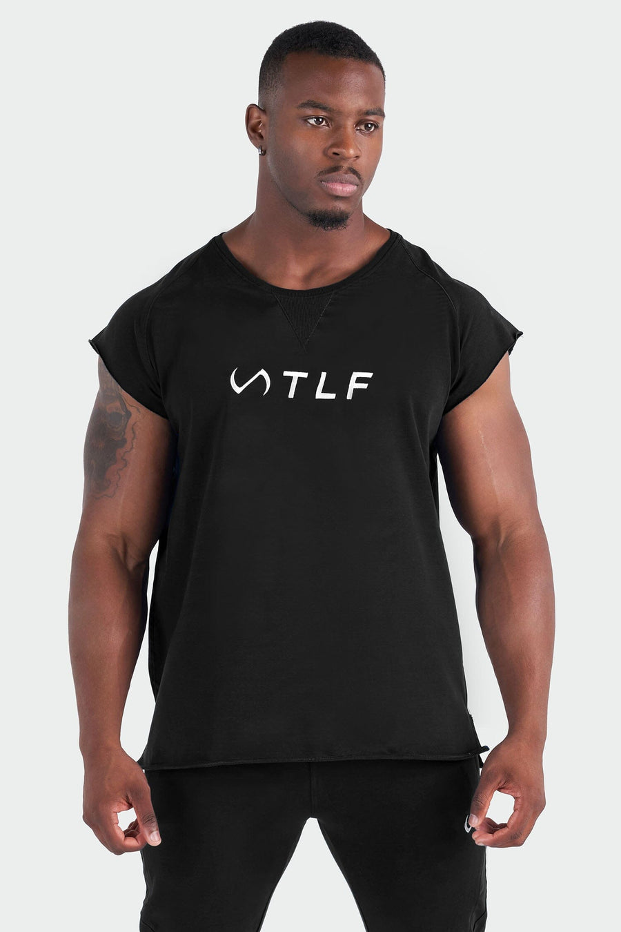 Front View of Black Jacked AF Sweatshirt